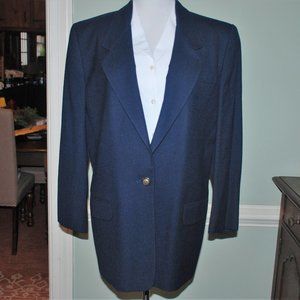 NWOT Talbots Classuc Worsted Wood Blazer
